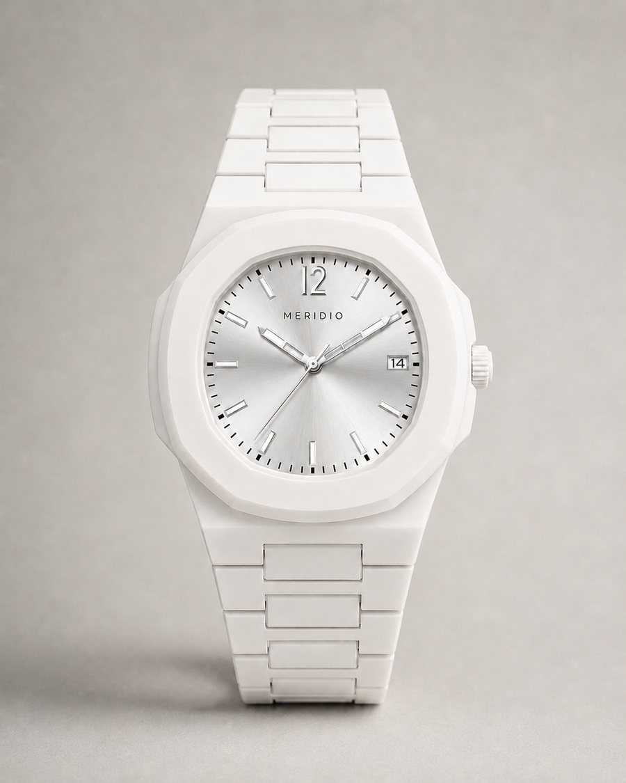 SOLIS — Bianco / Argento, vista frontale