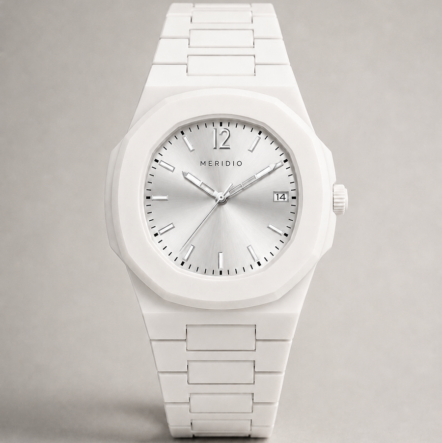 SOLIS — Bianco / Argento, vista frontale