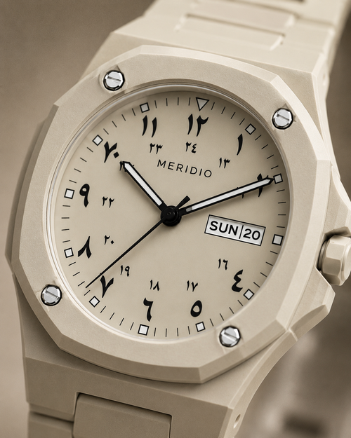 DUNA — dettaglio quadrante con day-date