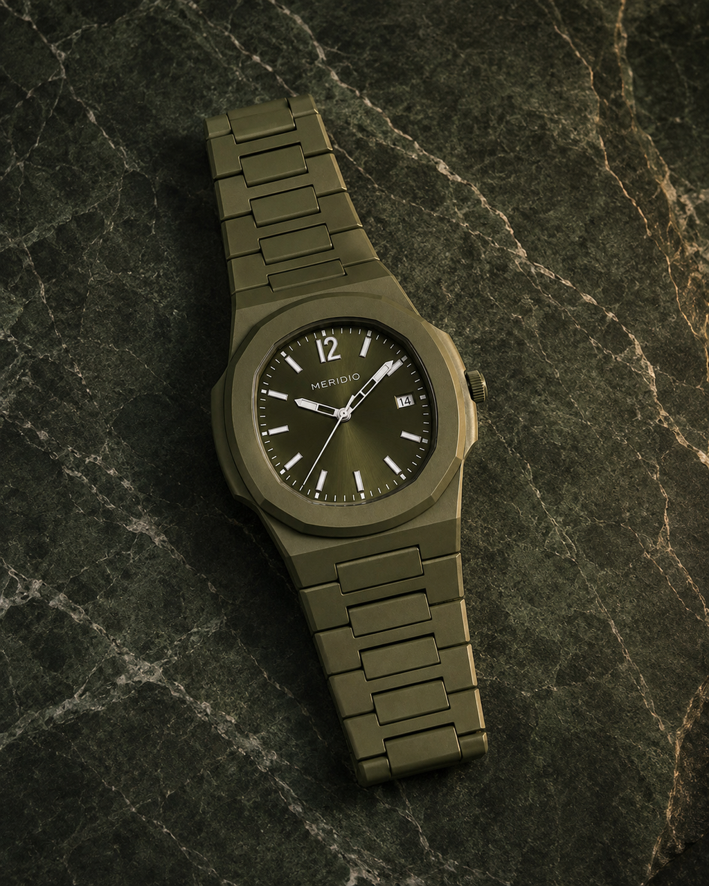 ECLISSE su marmo verde