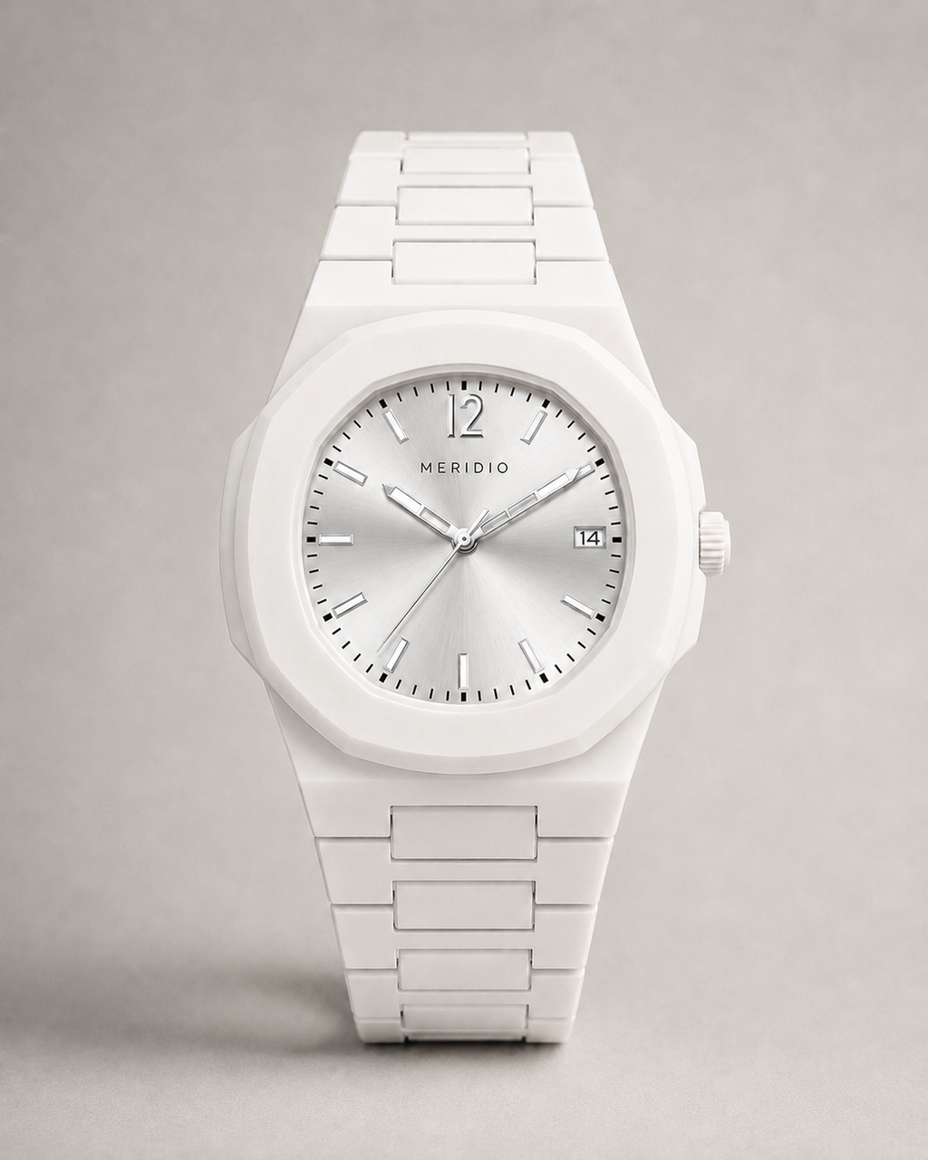 SOLIS — Bianco / Argento, vista frontale