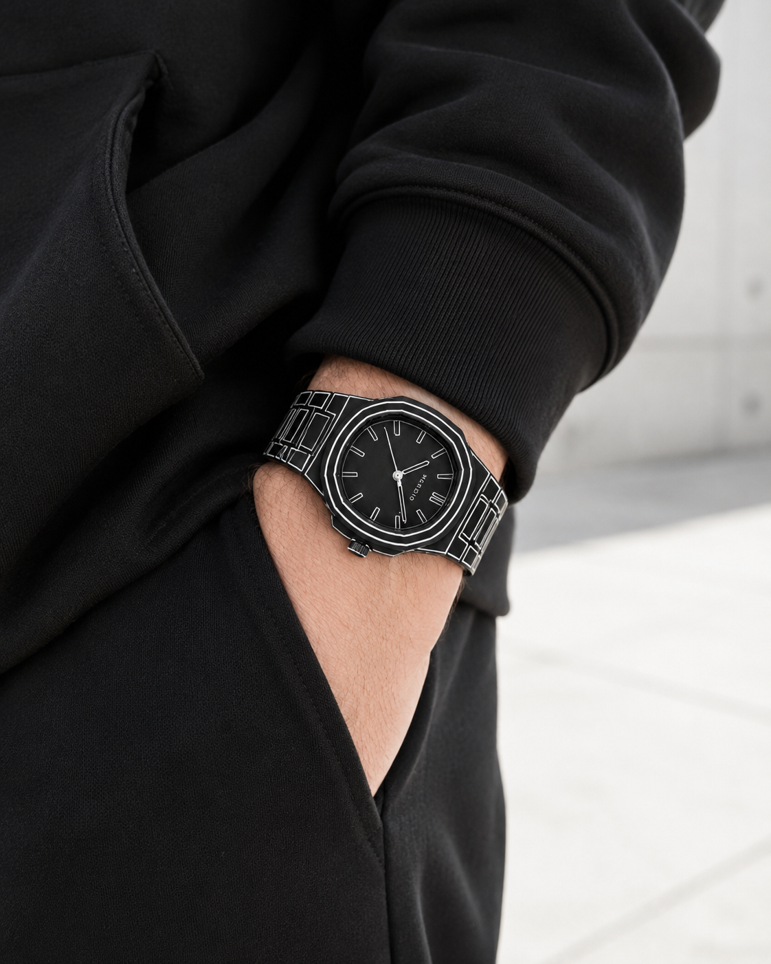 TRATTO Nero al polso, streetwear