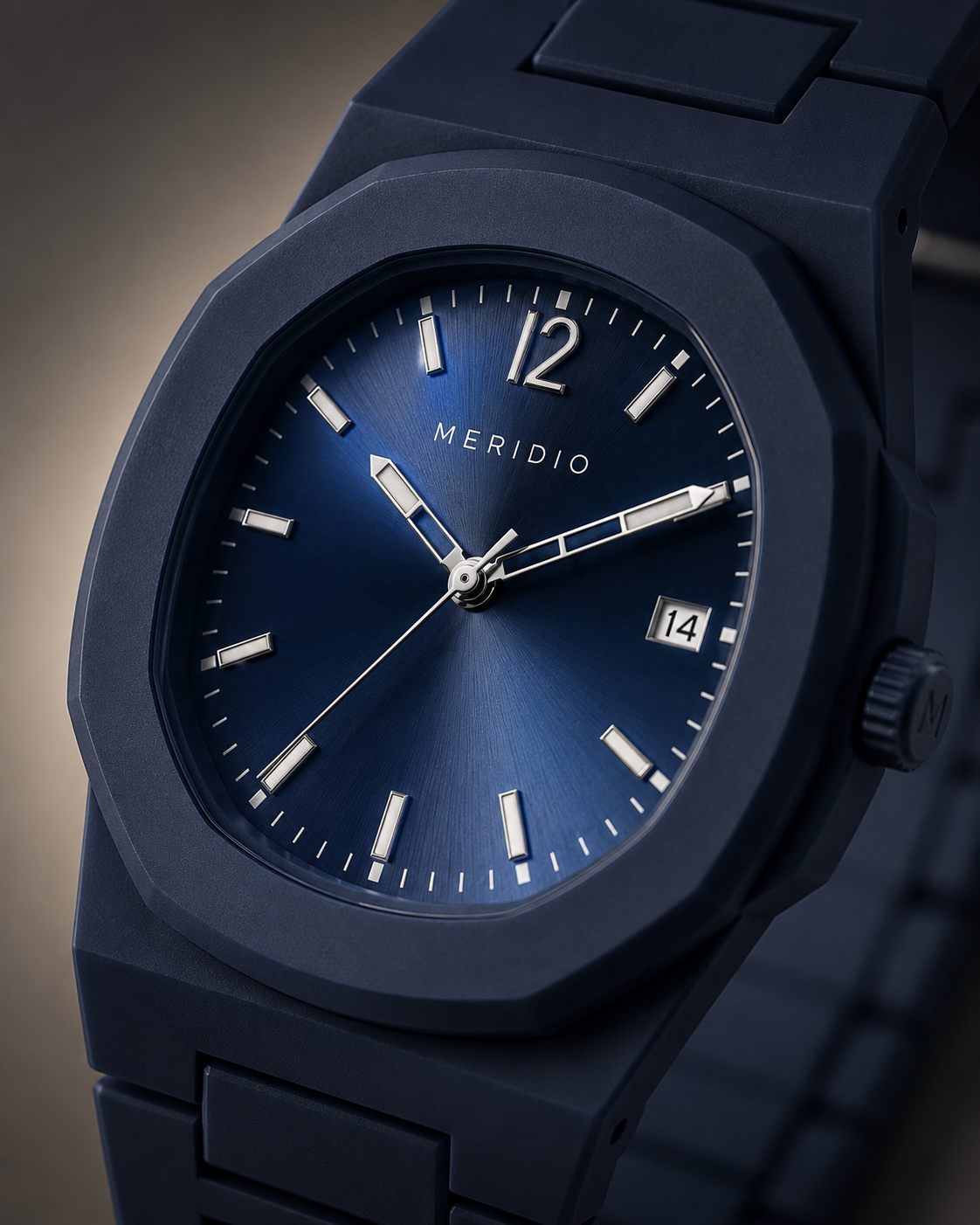 VESPRO — dettaglio quadrante blu sunray